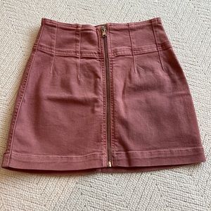 Womens Free People Mini Skirt